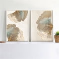 thumbnail image 4 of shenmeida Abstract Leaf Pattern Print Wall Art Decor, Leaf Wall Decor Art Canvas Print Poster Pictures Decorative Paintings, 4 of 8
