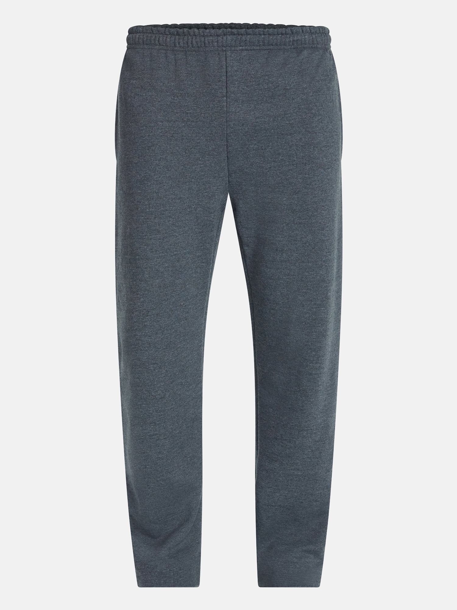 Athletic Works Men's Open Bottom Sweatpants, Sizes S-2XL