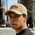 thumbnail image 2 of Dad Hat Fathers Day Dad Gifts Mens Baseball Cap Birthday Gifts for Dad Husband Grandpa Black Yellow One Size, 2 of 4
