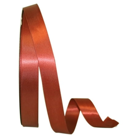 UPC: 0604947226433 | JAM Paper Satin Double Face Copper Polyester Ribbon  3600  x 0.87