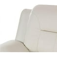 thumbnail image 6 of 3 Piece Living Room Furniture Set, Leather Sofa Set for Living Room, Modern Couch Set with 3-Seater Sofa, Loveseat and Armchair (Cream White), 6 of 7