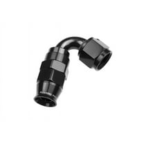 -06 AN 120 Degree PTFE Reusable Hose End - Blue/Red