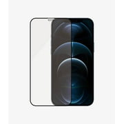 PanzerGlass Screen Protector in Black for iPhone 12 Pro Max, Clear