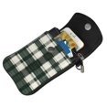 thumbnail image 3 of Cross-Body Bag Flip Phone Bag 7.6inx4.9in Durable Waterproof Pu Leather Small Size But Spacious Magnet Button Springgreen Buffalo Plaid Check Tartan Scotland_41650_2, 3 of 5