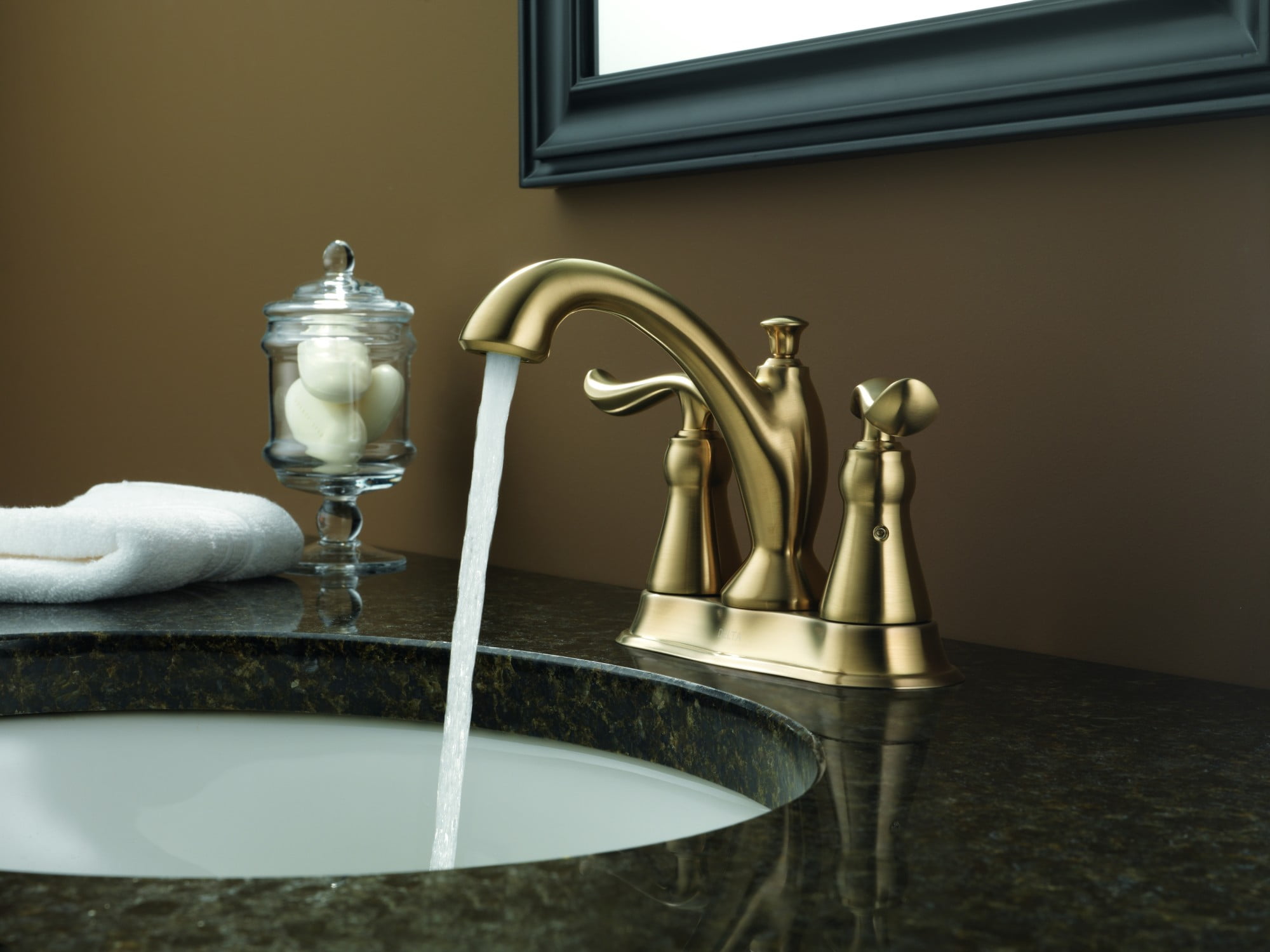 Delta Linden 2594-RBTP-DST Two Handle Tract-Pack Centerset Lavatory Faucet