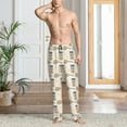thumbnail image 2 of Naloa Peanuts Pajama Pants Men, PJ Bottoms, Sleep & Lounge Pants-Large, 2 of 6