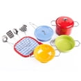 thumbnail image 1 of Stainless Steel Cookware Playset with Pots and Pans for Kids, 1 of 5