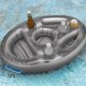 thumbnail image 2 of Summer Inflatable Floating Beer Drink Cooler Table, Pool Party Supplies, 2 of 4