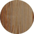 thumbnail image 1 of Ahgly Company Indoor Round Abstract Orange Contemporary Area Rugs, 5' Round, 1 of 1