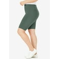thumbnail image 3 of Woman Within Plus Size Stretch Cotton Bike Short, 3 of 6