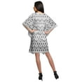 thumbnail image 4 of Moomaya Robe Courte de Caftan de Plage, Robe de Couverture Imprimée, Kaftan pour Femmes, Tenue de Plage, Couverture, 4 of 4