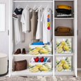 thumbnail image 6 of Foldable Fabric Storage Bin Home Cubes Clothing Organizer Bins Large Collapsible Box Basket for Home Organizer Watercolor Lemon, 6 of 7