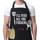 thumbnail image 1 of 3 Pockets Adjustable Bib Apron Thicker Version Waterproof with Extra Long Ties Cooking Kitchen Aprons, 1 of 4