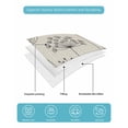 thumbnail image 4 of Full Size Quilt Bedding Set, Farmhouse Dandelion Reversible Summer Quilt 3 Pieces, Spring Modern Minimalist Country Flower Lightweight Bedspreads Coverlets with 2 Pillow Shams for All Seasons, 4 of 5