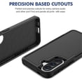 thumbnail image 5 of YEYKX Defender Case for Samsung Galaxy A17 5G 6.7'' Heavy Duty 1 in 1 Design Rugged Full Body Dustproof Shockproof Bumper Non-Slip Protective Cover,Black,For Galaxy A17(5G), 5 of 5
