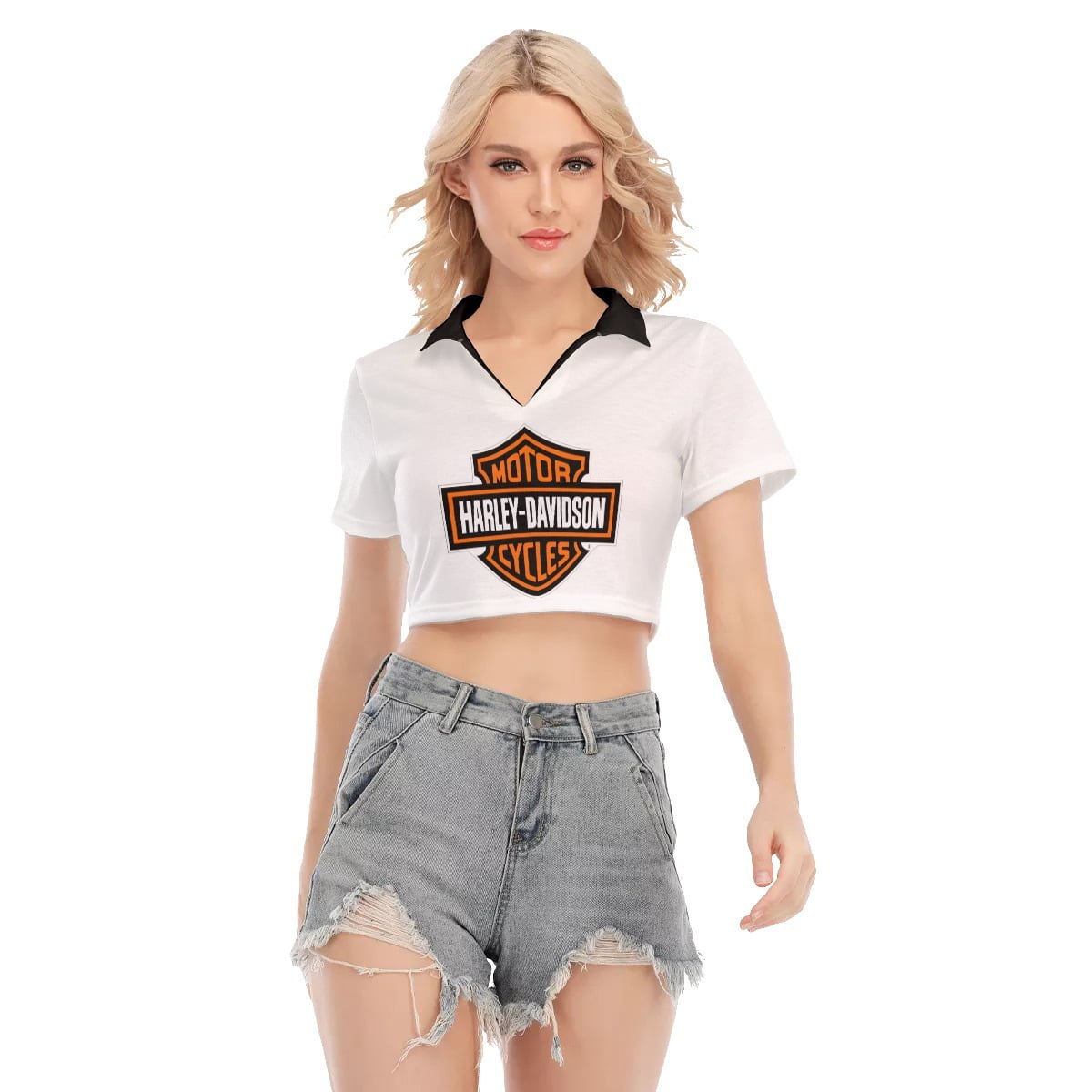 Harley Davidson Crop top - Walmart.com