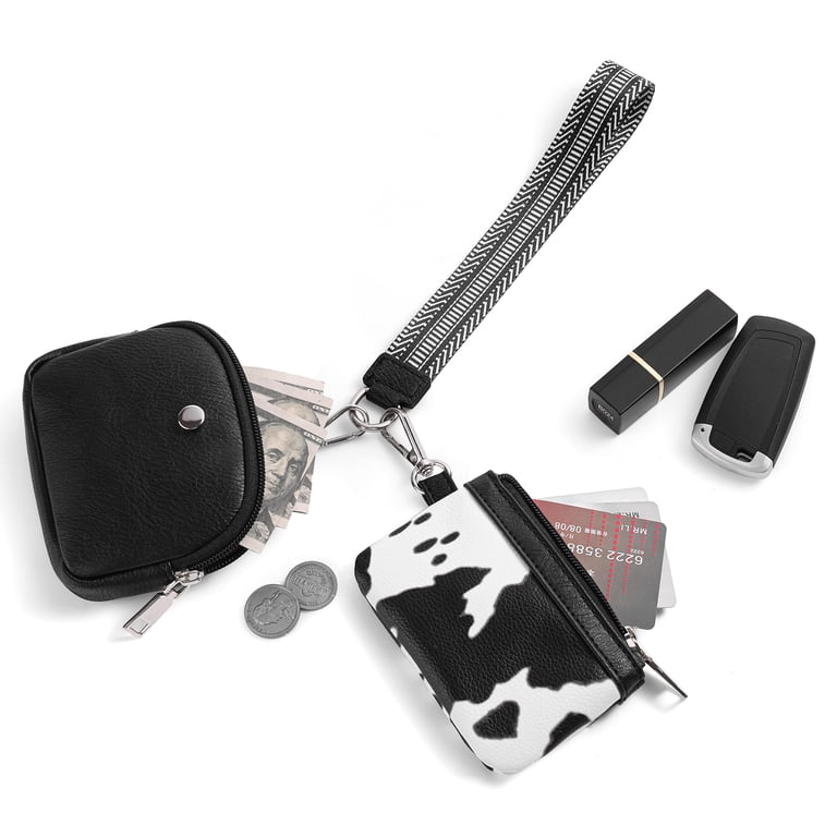 Kalunma Zip Around Wristlet Wallet, Dual Pouch Design photo 7