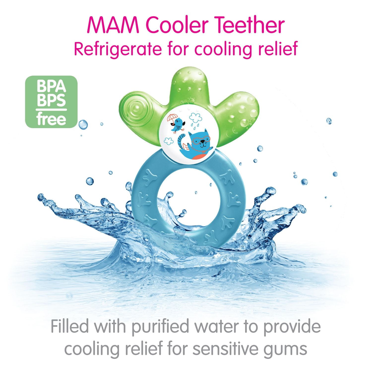 MAM Cooler Teether, Assorted Colours