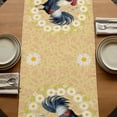 thumbnail image 5 of Table Runners 72 Inches Long Dress Scarves, Spring Floral Rooster Farmhouse Kitchen/Dining Table Runner, Coffee Tablerunners, Farmhouse Flowers Elegant Botanical 18x72 Inch, 5 of 9