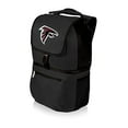 thumbnail image 2 of Atlanta Falcons - Zuma Cooler Backpack by Picnic Time (Black), 2 of 4