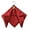 Solid-claret, variant on Paisley Pattern Silk Feel Satin Square Scarf Bandanas (23.5"X23.5") (Solid-Red)