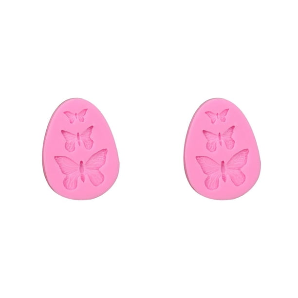 Bewildely Silicone Cookie Molds Celebration Baking Accessories Die Tools Mould Making Casting Fondant Embossed Crafting Hand-made Como se muestra 2piezas Bewildely CBP457899
