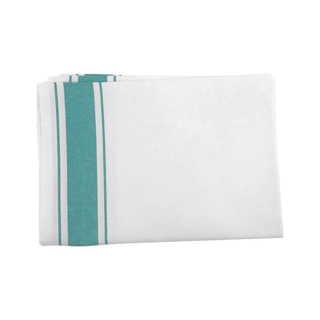 Dish Cloth Cotton Quick Drying Towel Glass Polishing Cloth dish drying cloth; Kitchen Absorbent Tea Towel, Green