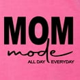 thumbnail image 5 of Wild Bobby, Mom Mode All Day Everyday Mother's Day Tri-Blend Racerback Tank Top, Vintage Pink, X-Large, 5 of 6