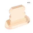 thumbnail image 3 of Methold 4Pcs Mobile Phone Stopper Dust Proof USB Protection Anti-dust Cap Micro Charging Port Replacement for 13/Mini/Pro/Pro Max Cables de audio/vídeo Oro, 3 of 4