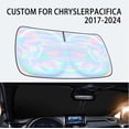 thumbnail image 2 of Cubierta para Parasoles de Parabrisas para Chrysler Pacifica 2017-2024, 2 of 8
