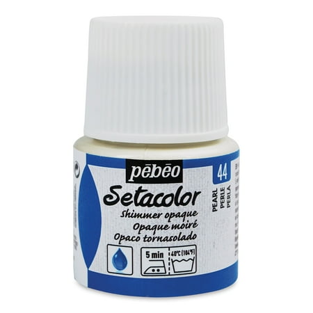 

Pebeo Setacolor Opaque Fabric Paint 45ml Shimmer Pearl