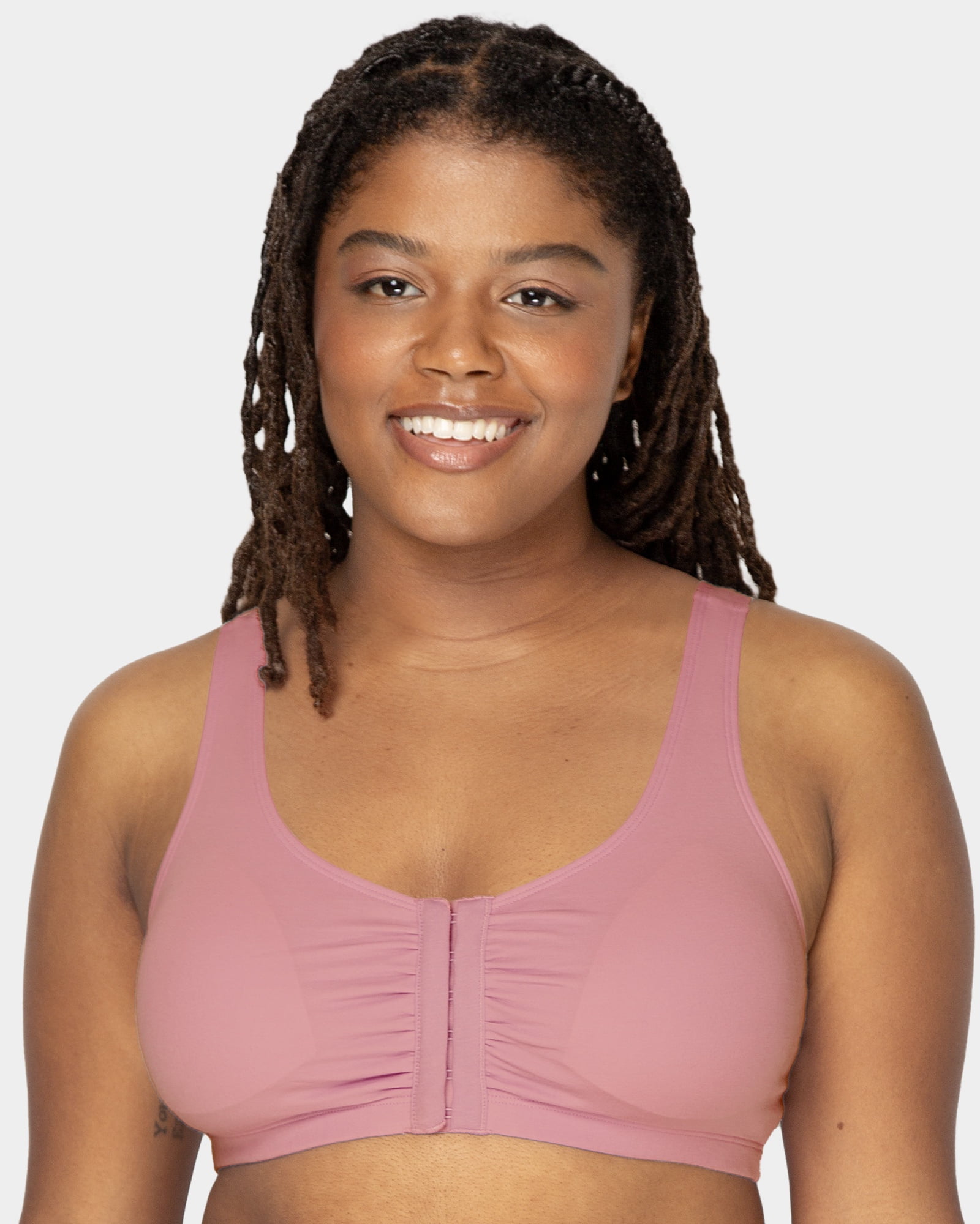 Fruit of the Loom Women's Multi-Pack Front Closure Cotton Bra