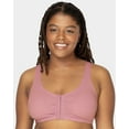 thumbnail image 2 of Fruit of the Loom Women's Multi-Pack Front Closure Cotton Bra, 2 of 5