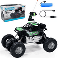 thumbnail image 5 of Remote Control Car, Rc Cars for Boys Age 6-8, 1:20 Scale off Road Car Toy with Rechargeable Batteries, Remote Control Monster Truck, Green, 5 of 8