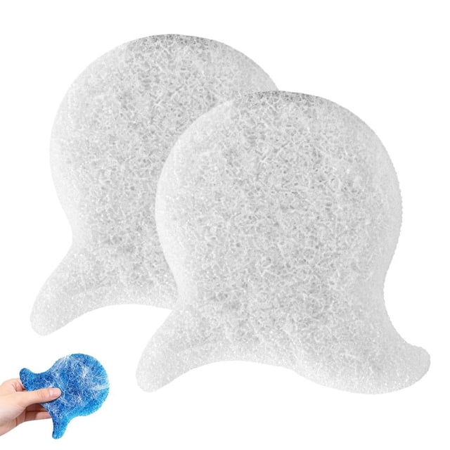 4 Pcs Balles à Lessive pour Enlever les Poils d'Animaux, Attrape-Peluches Réutilisable pour Chien Chat pour Laveuse et Sécheuse, Enlève-Peluches Efficace pour Vêtements, Literie, Couvertures pour Animaux - Blanc -