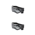 thumbnail image 1 of Methold 1 par de gafas para mascotas, plegables, informales, a prueba de sol, de Color sólido, para esquiar al aire libre, snowboard, gafas de Negro 2piezas, 1 of 4