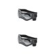 thumbnail image 1 of Methold 1 par de gafas para mascotas, plegables, informales, a prueba de sol, de Color sólido, para esquiar al aire libre, snowboard, gafas de Negro 2piezas, 1 of 4