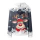 thumbnail image 5 of WILLBEST Sudadera con Capucha de Estilo Acogedor, Manga Larga, Estilo Casual, con Estampado Festivo para Comodidad y Calidez Diarias Chica​​, 5 of 5