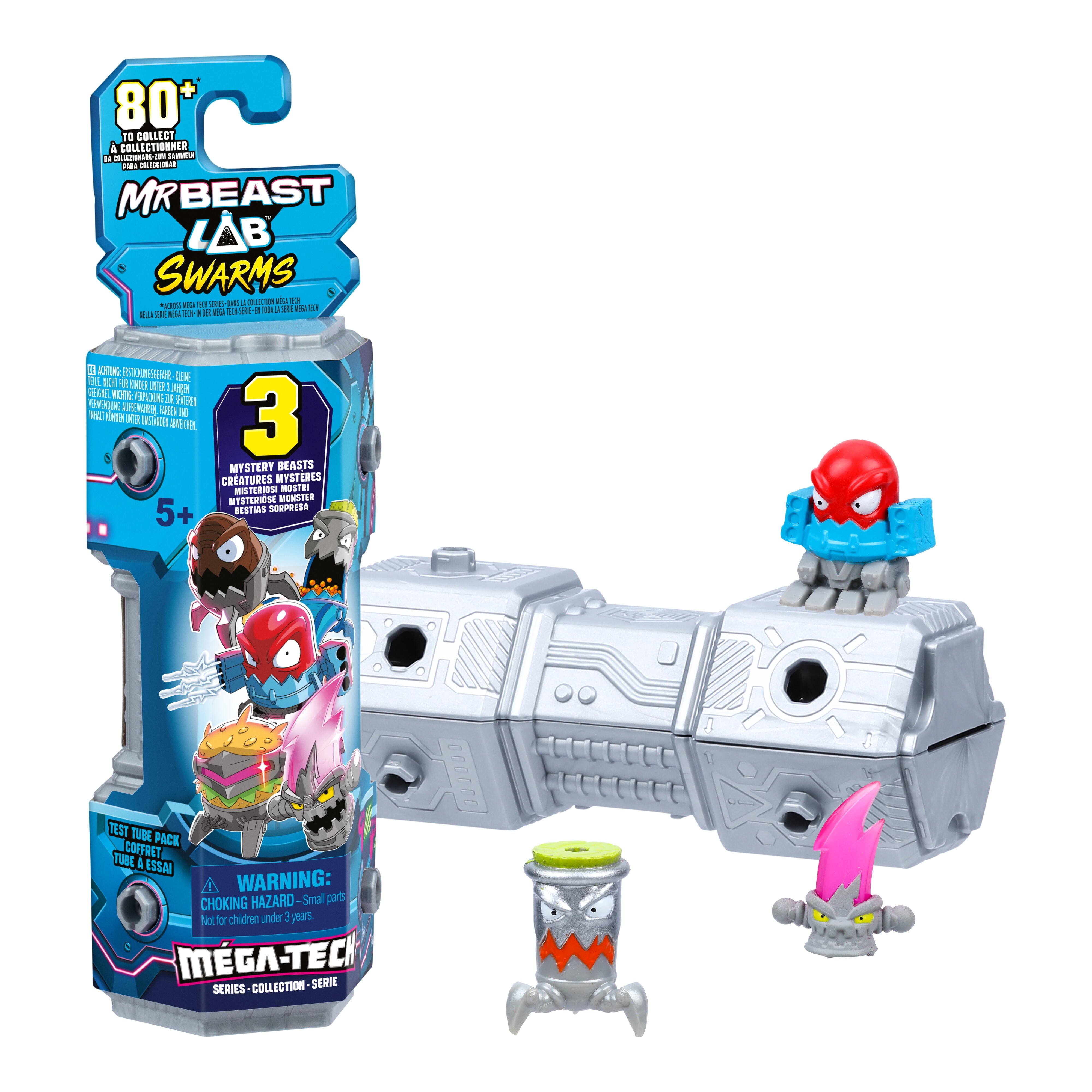 MrBeast Lab Swarms Lab 12 Pack, 1 Inch MrBeast Themed Swarms