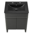 thumbnail image 5 of Sink Vanity Cabinet, Wood, Grey Gray Black, Modern Contemporary Urban Design, Hotel Bedroom Bathroom Master Suite Guest, 5 of 10