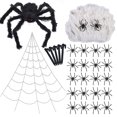 thumbnail image 4 of 30cm/5cm Arañas 5m/40g Telarañas Decoraciones de Halloween Set Realista Espeluznante, 4 of 9