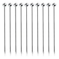 thumbnail image 1 of Stainless Steel Picks Silver For Cocktail Enthusiasts At Appetizer Serving 10Pcs 4.3In, 1 of 9