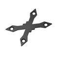 thumbnail image 3 of Unique Bargains Skateboard Gasket Longboard Deck Protector Prevent Sink Protective Anti Sinking Hardware Black x Shape, 3 of 5