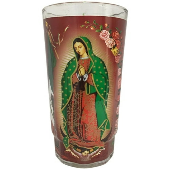 Our Lady of Guadalupe (Ntra, Senora de Guadalupe) Devotional Candle