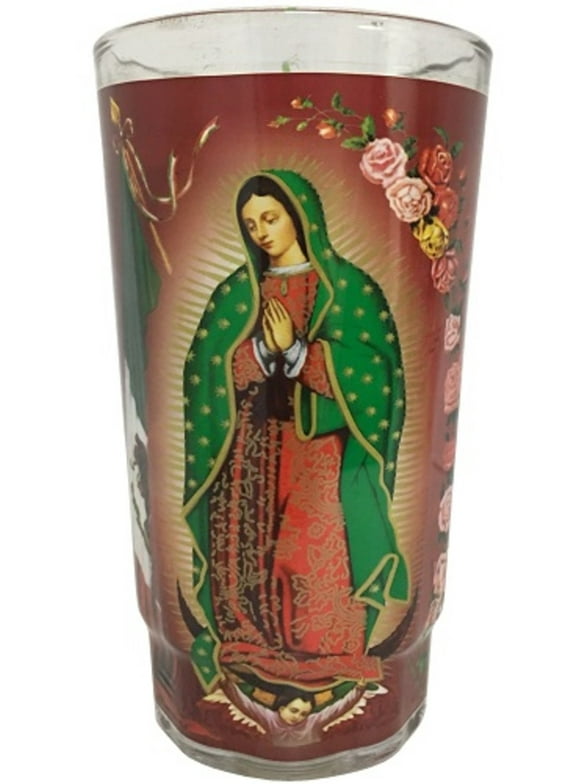 Our Lady of Guadalupe (Ntra, Senora de Guadalupe) Devotional Candle