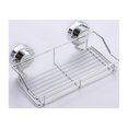 thumbnail image 5 of ULTNICE Bathroom Accessory Silver Metal Shower Basket Suction Cup Wall Organizer 11.8x5.2x3 Inches, 5 of 8