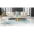 thumbnail image 6 of Jill Zarin’s Uptown Rectangular Abstract Modern Area Rugs, Turquoise, 6 of 8
