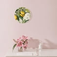 thumbnail image 3 of 14 Inch Wall Clock Battery Operated Silent Clock Decorative for Office, Kitchen, Outdoor, Living Room，Fish Scale Bright Color Pattern Vector Cute Pattern, 3 of 4