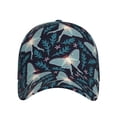thumbnail image 2 of Daiia Glowing Butterfly print Baseball Cap Men Women Golf Dad Hat Adjustable Original Classic Low Profile Hat Unconstructed Plain Cap, 2 of 9