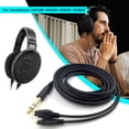 thumbnail image 3 of Cable de auriculares Hugtrwg 6,35 mm Para reemplazo de Sennheiser HD580 HD600 HD650 HD660, 3 of 7